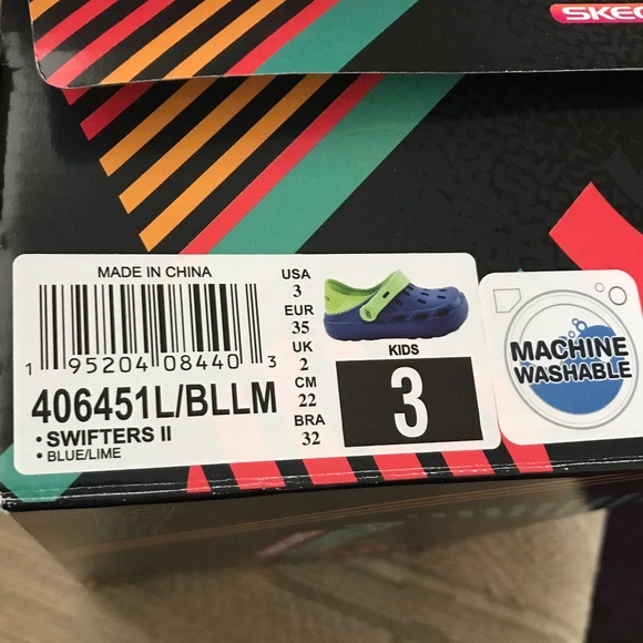 Sketchers Foamies Shoes for kids - size 3 - Picture 9 of 9